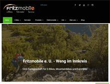 Tablet Screenshot of fritzmobile.at